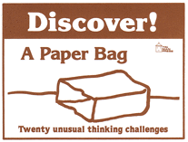 Discover A Paper Bag Card Set, Enrichment Warm Up Activities for Teachers