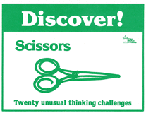 Discover Scissors Card Set, Activites for Early Finishers, 2-6 Grade